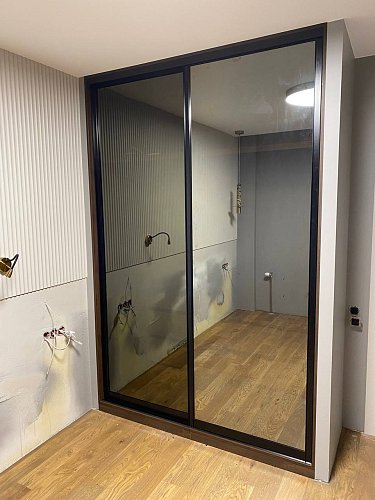 Шкаф-купе с зеркалом