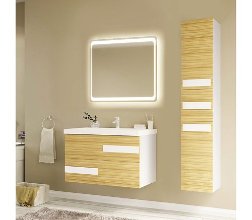 Подвесная тумба с умывальником