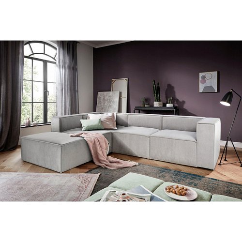 Модульный диван Тавола угловой с пуфом