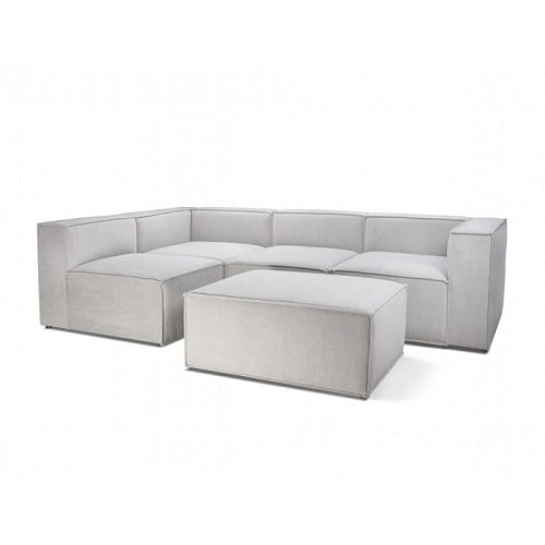 Модульный диван Тавола угловой с пуфом