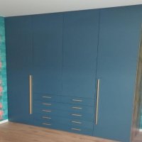 Шкаф синий