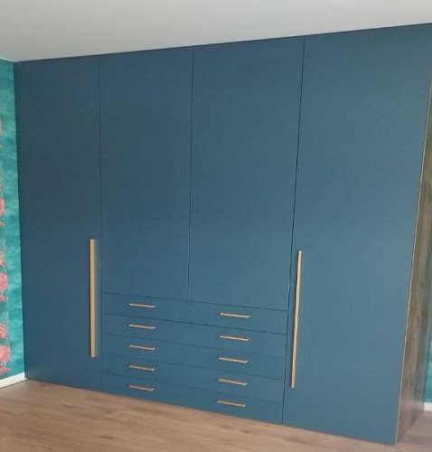 Шкаф синий