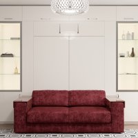 Шкаф-кровать цвет белый 36