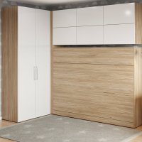 Шкаф-кровать горизонтальная   35