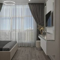 Спальня для двоих с подсветкой