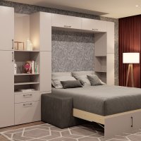 Шкаф-кровать вертикальная  38