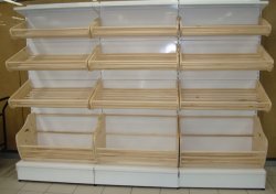 Стеллаж хлебный для выпечки (горка хлебная) Стеллаж хлебный для выпечки (горка хлебная)