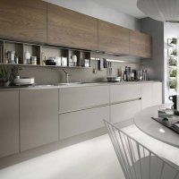 Кухня п-образная Квадро