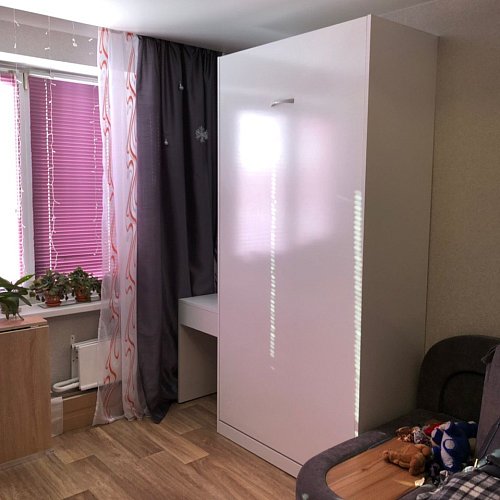 Шкаф-кровать односпальная 5