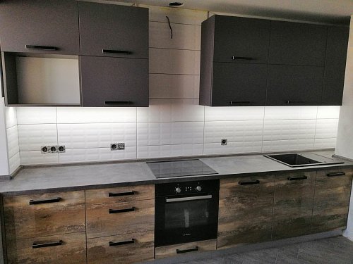 Кухня линейная Арлета