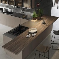 Кухня п-образная Квадро