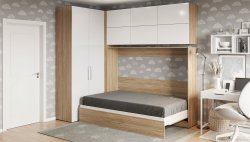 Шкаф-кровать горизонтальная   35