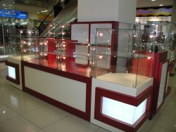 Торговый островок с подсветкой Торговый островок с подсветкой