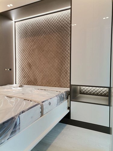 Шкаф-кровать трансформер вертикальная современная 1