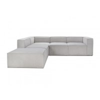 Модульный диван Тавола угловой с пуфом