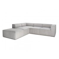 Модульный диван Тавола угловой с пуфом