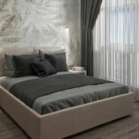 Спальня для двоих с подсветкой