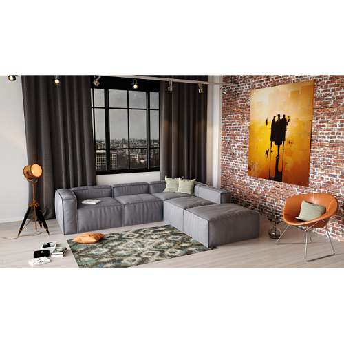 Модульный диван Тавола прямой