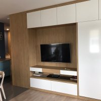 Шкаф кровать глянцевый фасад 14