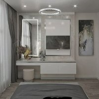 Спальня для двоих с подсветкой