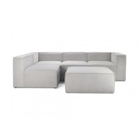 Модульный диван Тавола угловой с пуфом