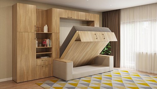 Шкаф-кровать размер 160x200