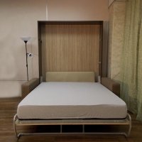 Шкаф-кровать подростковая с диваном  47