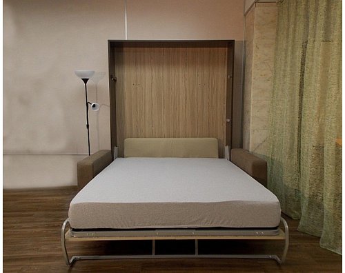 Шкаф-кровать подростковая с диваном  47