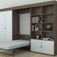 Шкаф-кровать из мдф egger 45