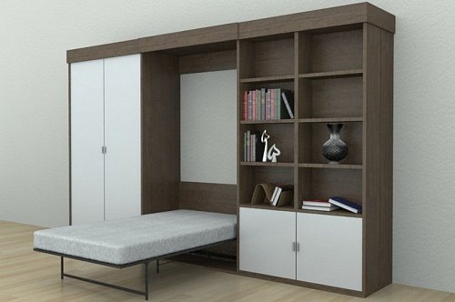 Шкаф-кровать из мдф egger 45