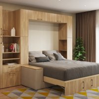 Шкаф-кровать размер 160x200