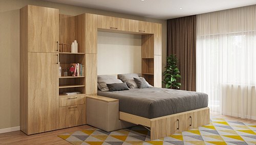 Шкаф-кровать размер 160x200