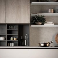 Кухня п-образная Квадро