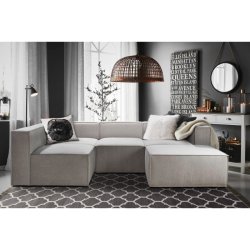 Модульный диван Тавола угловой с пуфом