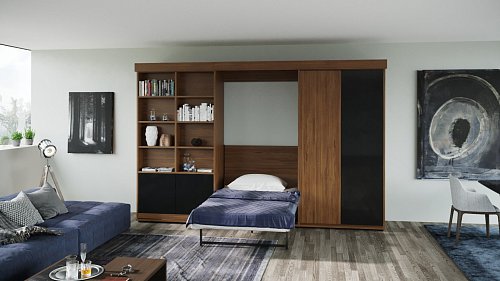 Шкаф-кровать из мдф egger 45